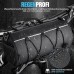 Bike Handlebar Bag Waterproof 2.4L - Bicycle Front Bag Frame Storage Roll Bag Mountain Road, Bag Professional