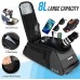 Water Resistant Bike Saddle , 8L Trunk Cycling Back Seat Cargo Carrier Storage Pouch With Shoulder Strap for Travel Commute