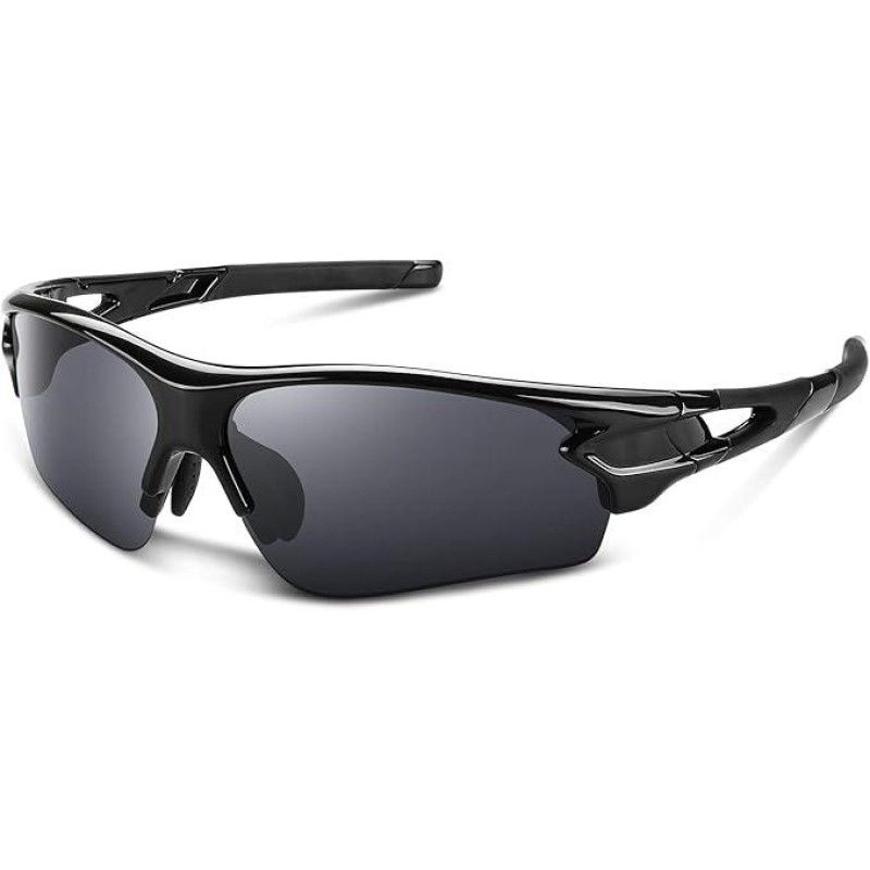 Polarized Sports Sunglasses for Men Women Youth Baseball Fishing Cycling Running Golf Motorcycle Tac Glasses UV400