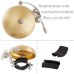 Bike Bell for Adult Bikes Brass Bike Bells Produced a Clear for Handlebar 22.2-31.8mm City Bikes Cruisers Road Bikes