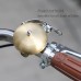 Bike Bell for Adult Bikes Brass Bike Bells Produced a Clear for Handlebar 22.2-31.8mm City Bikes Cruisers Road Bikes
