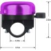 Unicorn Bike Bell for Kids Girls Boys,Adjustable Size Bicycle Bell Bike Accessories for Adult Women Men Clear Sound Bike Horns