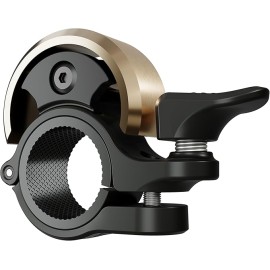 Aluminum Alloy Bicycle Belll with Clear& Loud Sound, Bike Bells for Adults Kids,  For 19-25.4mm Bicycle Handlebars